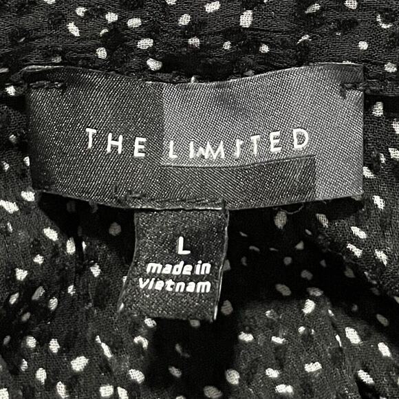 THE LIMITED Women's Black High Low Tunic Sz / L - Picture 6 of 7